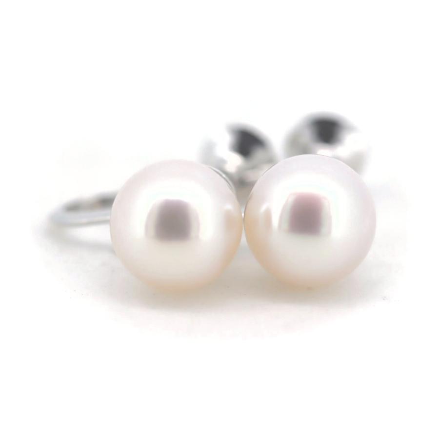 TASAKI（タサキ） パール イヤリング 7.9ミリ K14WG(14金 ホワイト
