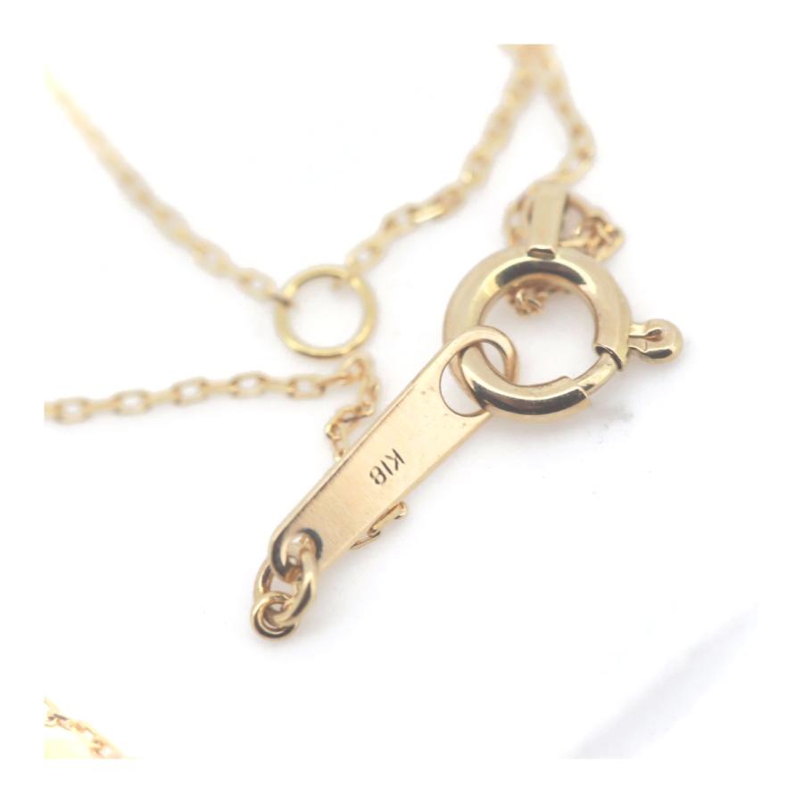 フォーエバーマーク ダイヤモンド ネックレス 0.126ct(F.IF.EX) K18YG