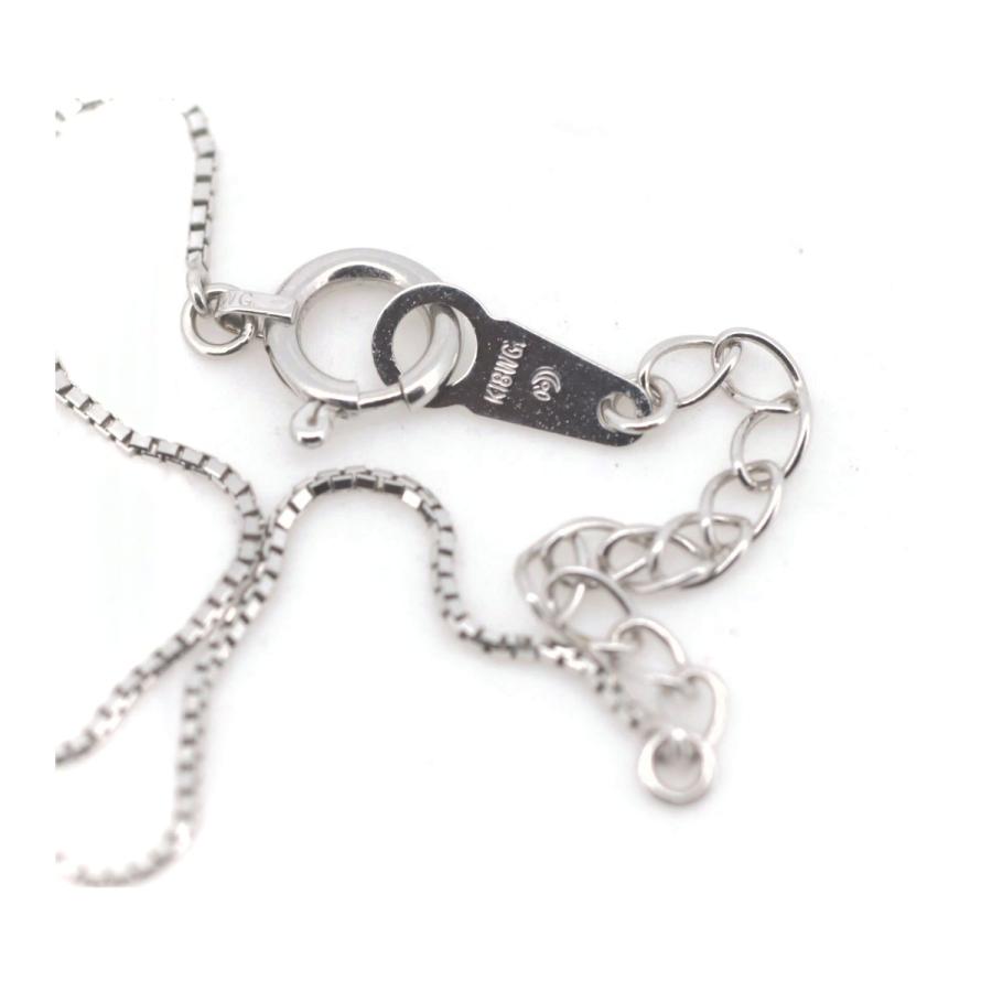 TASAKI（タサキ） ダイヤモンド ネックレス 0.24ct K18WG(18金 