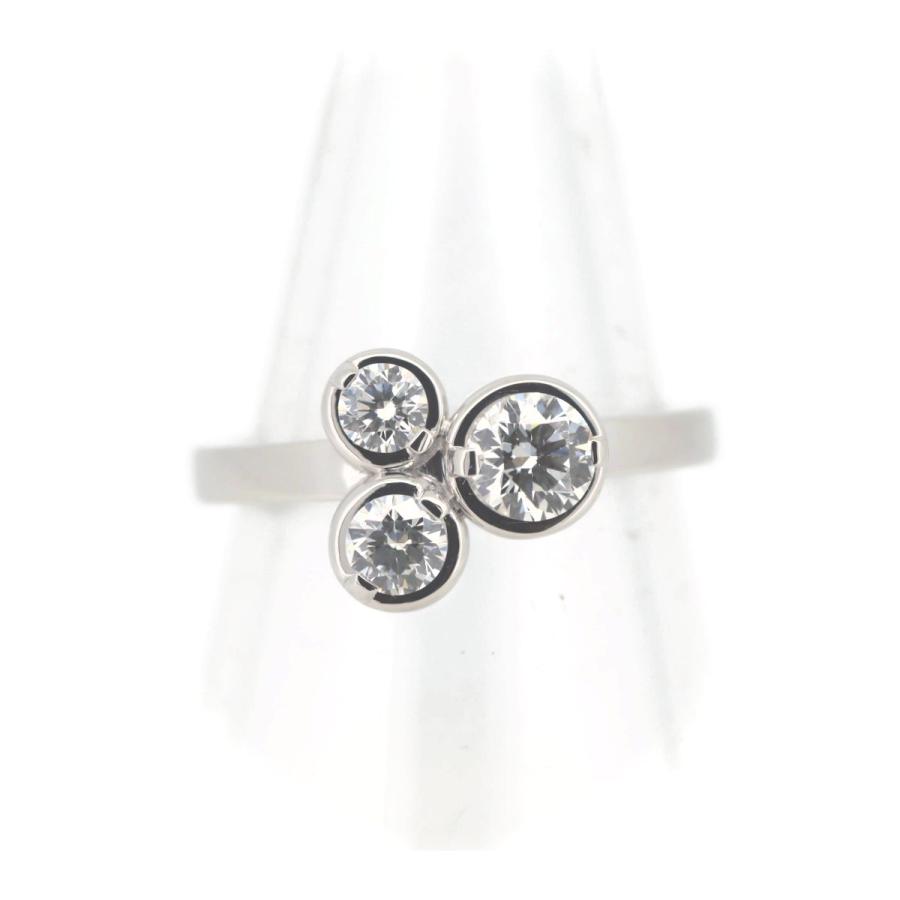 TASAKI タサキ ダイヤモンド リング 指輪 0.37ct 0.26ct 10号 K18WG(18 