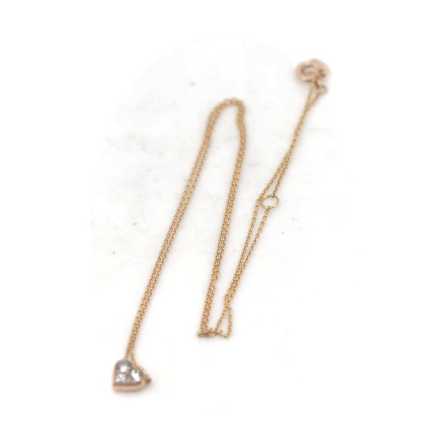 Ponte Vecchio ポンテヴェキオ ハート ダイヤモンド ネックレス