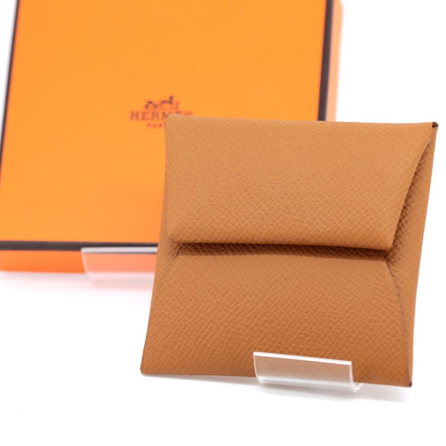 HERMES（エルメス） バスティア ブラウン系 コインケース メンズ