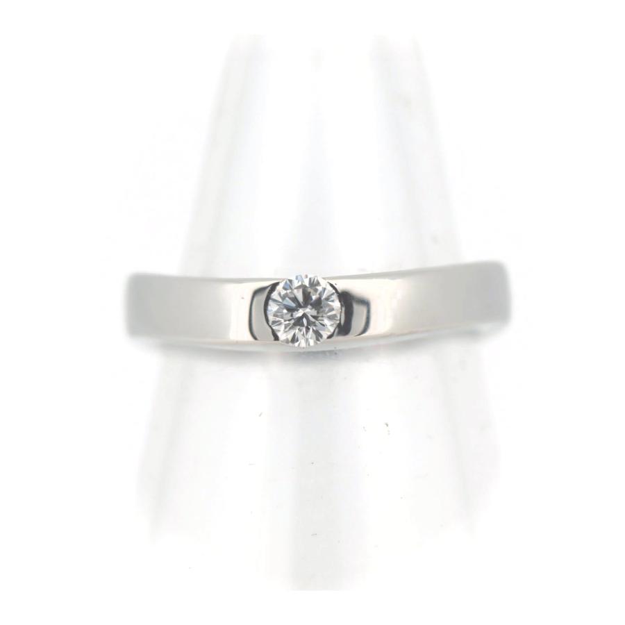 MIKIMOTO（ミキモト） ダイヤモンド リング 指輪 0.14ct 9号 Pt950