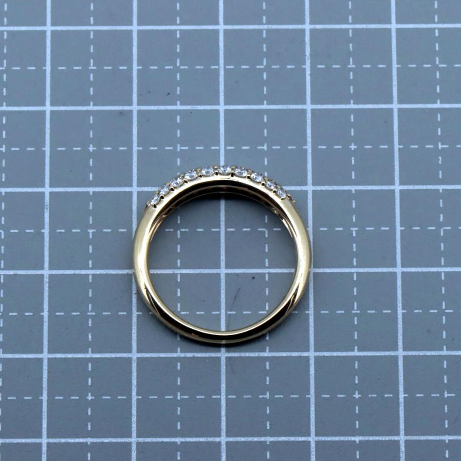 POLA（ポーラ） ダイヤモンド パヴェ リング 指輪 0.54ct 11.5号 K18YG 