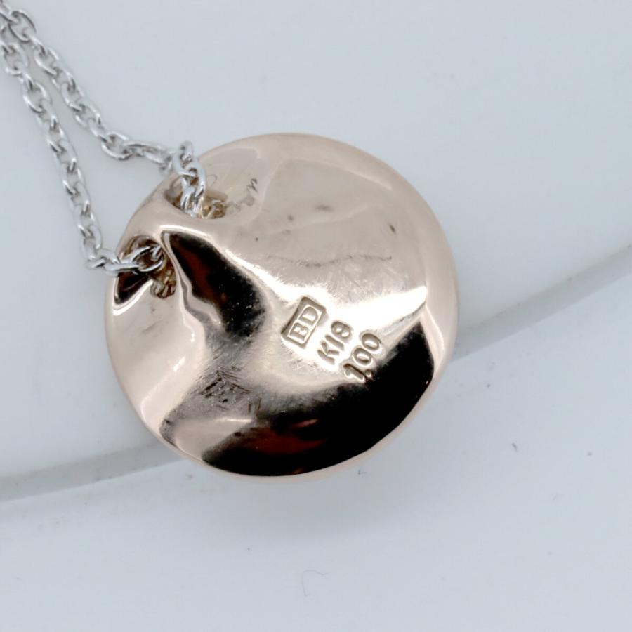 カシケイ メランジェ ダイヤモンド ネックレス 1.00ct K18PG/K18WG(18