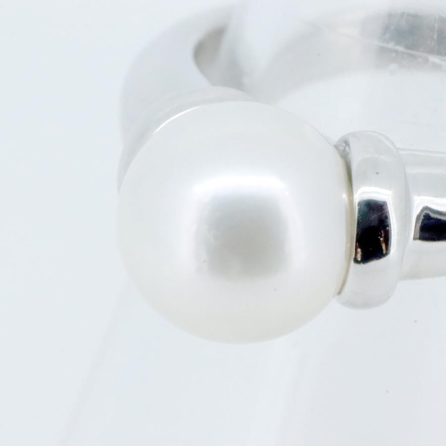 MIKIMOTO（ミキモト） パール リング 指輪 8.5ミリ 11.5号 Pt950
