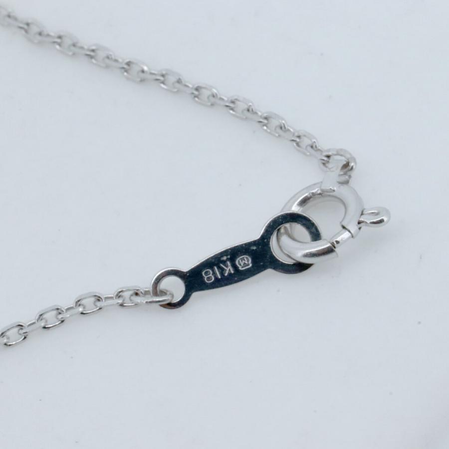 MIKIMOTO（ミキモト） パール ネックレス 7.3ミリ 一粒真珠 K18WG(18金