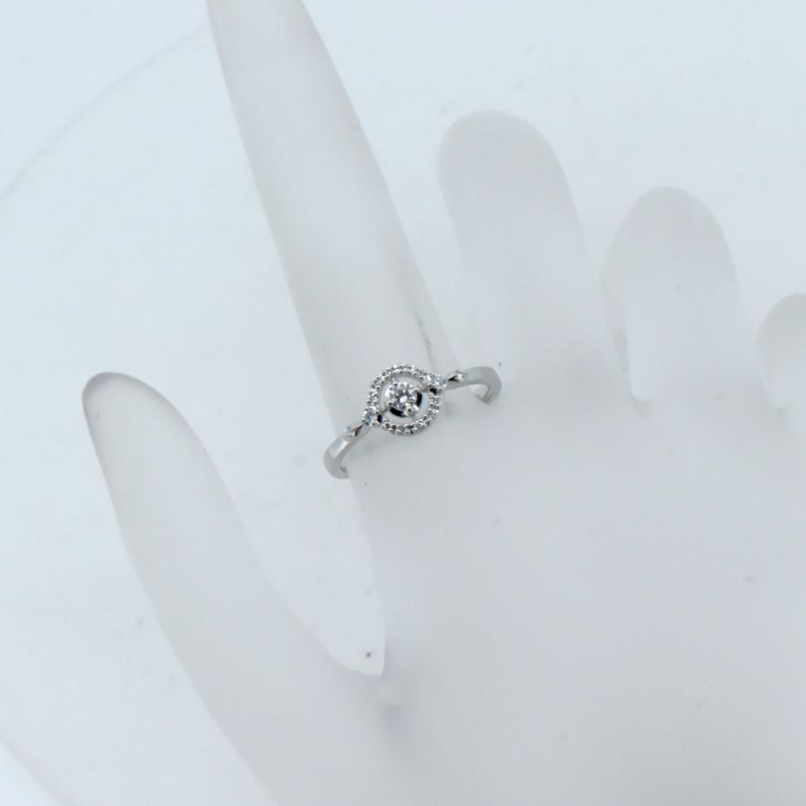 ヴァンドーム アオヤマ Pt950 ダイヤモンド 0.35ct リング 7号 【公式
