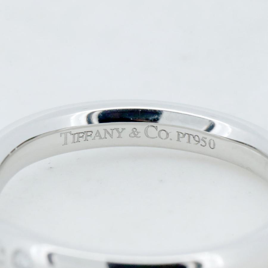 TIFFANY&Co. ティファニー カーブドバンド ダイヤモンド リング 指輪  