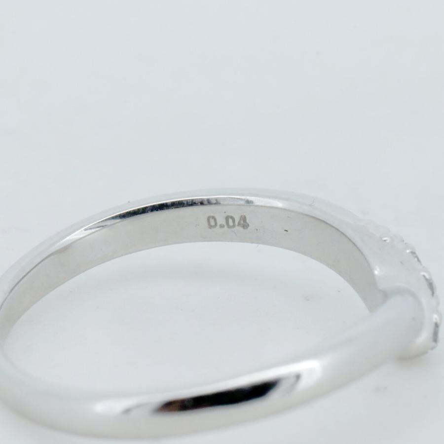 【即購入可】スタージュエリー大粒ダイヤモンドリングPt（プラチナ950）　１２号 STAR JEWELRY（スタージュエリー） ダイヤモンド リング 指輪 0.04ct