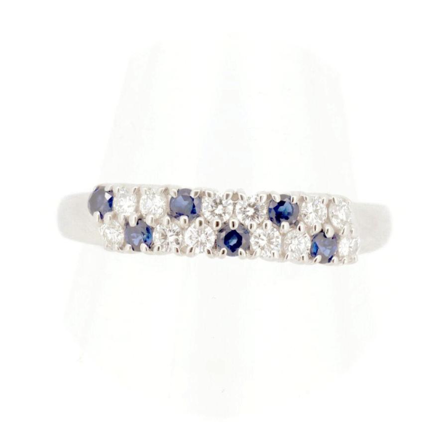 MIKIMOTO サファイア ダイヤモンド リング MIKIMOTO（ミキモト） サファイア ダイヤモンド リング 指輪 S0.30ct