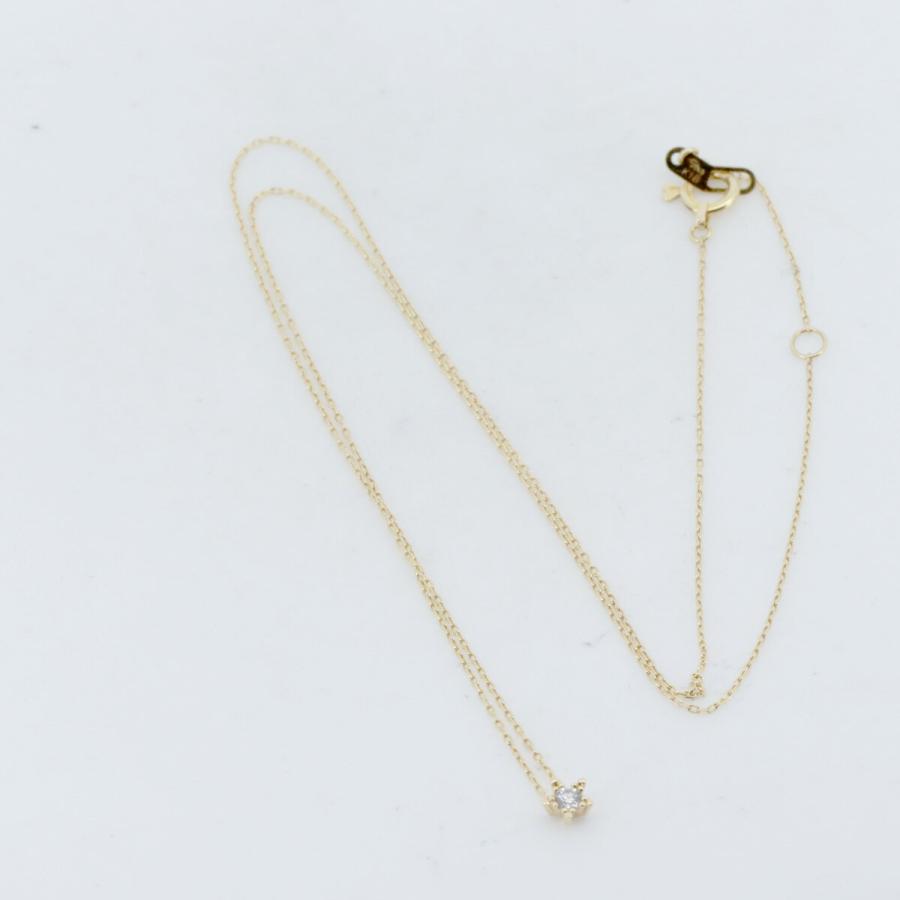 STAR JEWELRY（スタージュエリー） ダイヤモンド ネックレス 0.04ct