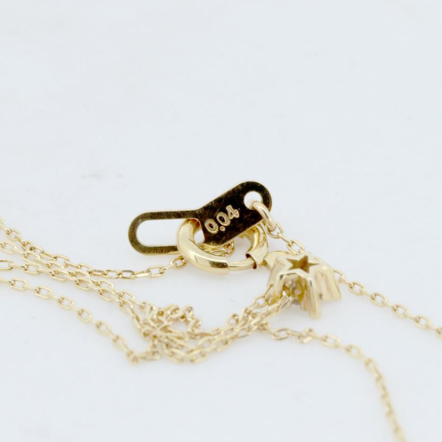 【未使用品】start jewelry ダイヤモンドネックレス STAR JEWELRY（スタージュエリー） ダイヤモンド ネックレス 0.04ct