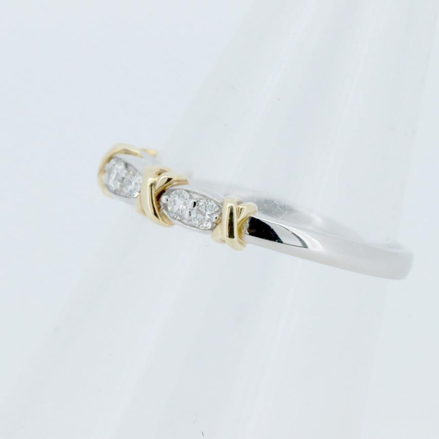 GSTV ダイヤモンド リング 指輪 0.17ct 16号 K18YG(18金
