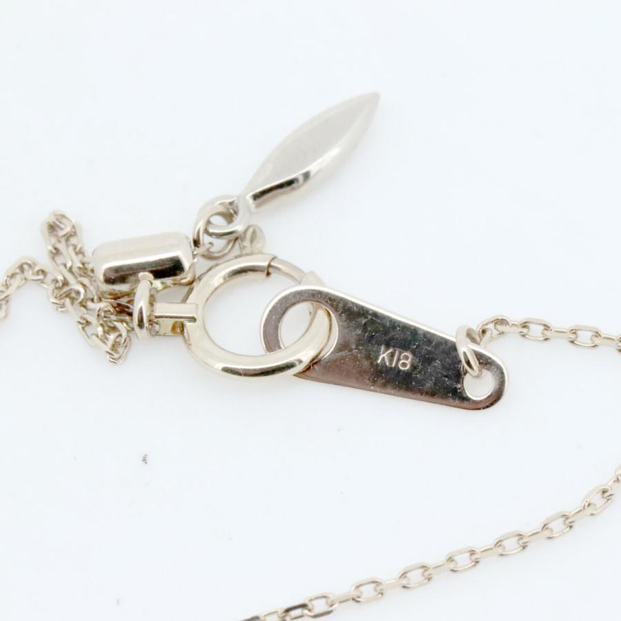 カシケイ　ネイキッド　0.45ctネックレス　K18 カシケイ ネイキッド ダイヤモンド ネックレス 0.45ct K18BG(18金