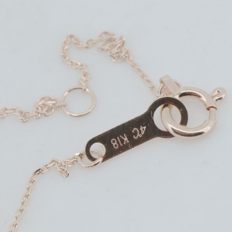 ヨンドシー ダイヤモンド ネックレス 4℃ K18PG(18金 ピンクゴールド) 質屋出品_2