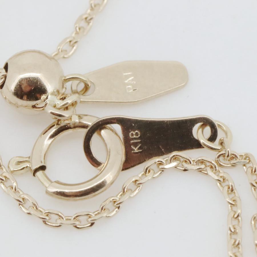 カシケイ ネイキッド ダイヤモンド ネックレス 1.00ct K18BG(18金 