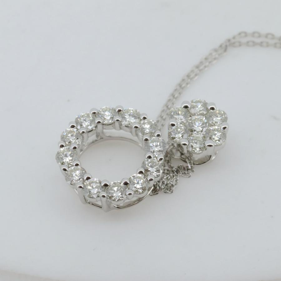 GSTV ダイヤモンド ネックレス 0.35ct 0.65ct Pt950(プラチナ)/Pt850 
