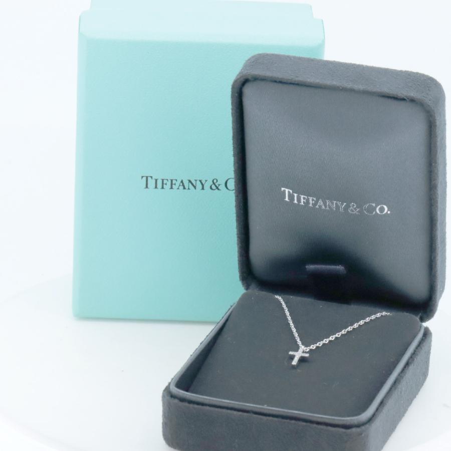 TIFFANY&Co.（ティファニー） メトロクロス ダイヤモンド ネックレス 