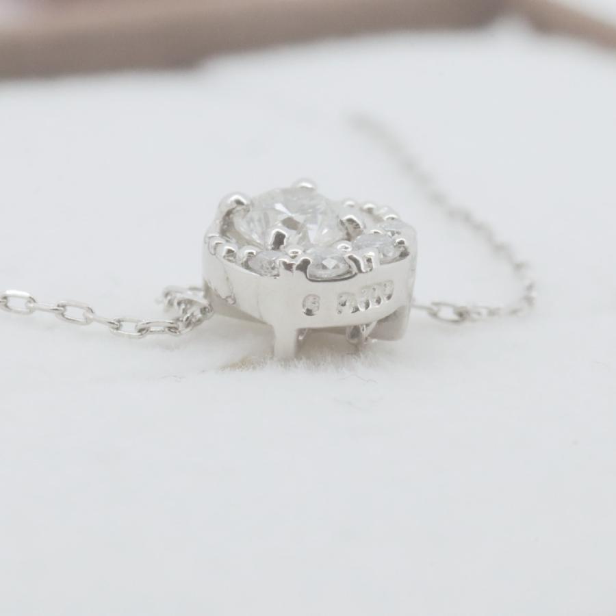 ESTELLE（エステール） ダイヤモンド ネックレス 0.12ct CUKE Pt900 