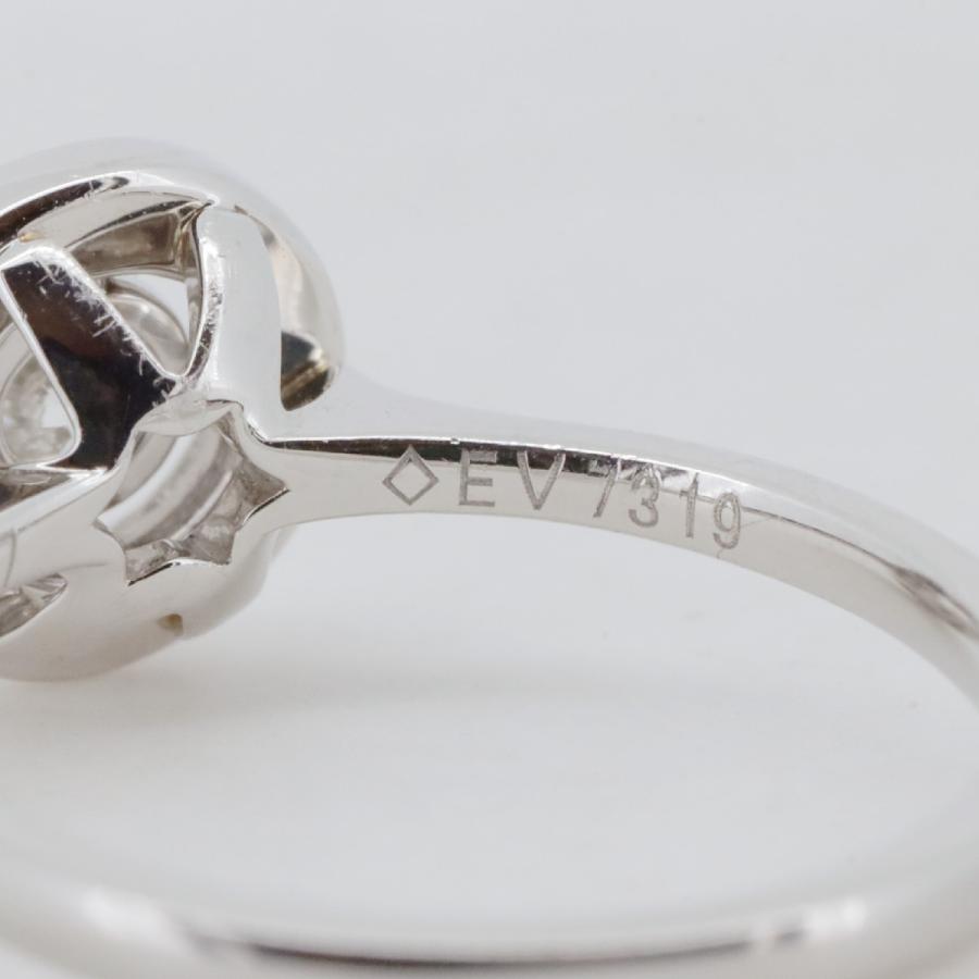 フォーエバーマーク ダイヤモンド リング 指輪 11号 0.321ct 0.07ct 