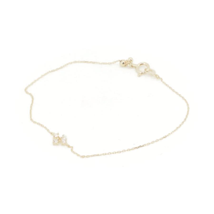 AHKAH（アーカー） ビンドゥスノーブレスレット 0.10ct AK1795010500 