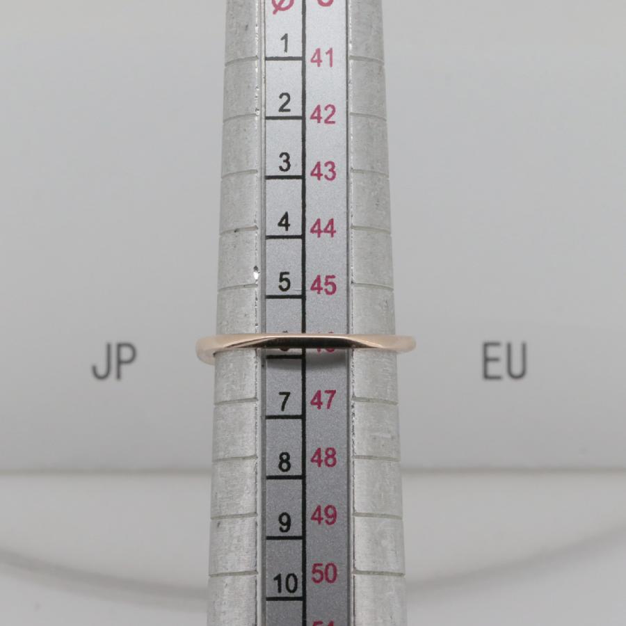 エステール ダイヤモンド リング 指輪 6号 0.17ct K18PG(18金 ピンク