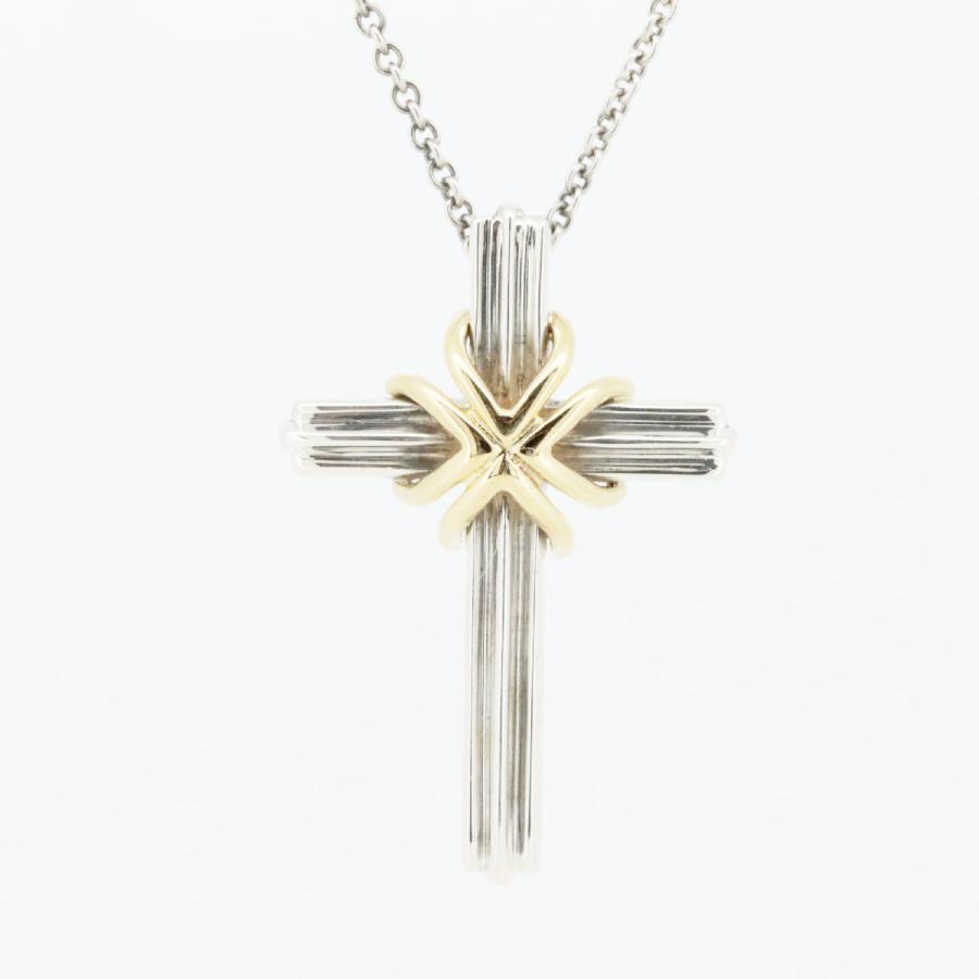 TIFFANY&Co.（ティファニー） シグネチャー クロス ネックレス K18YG