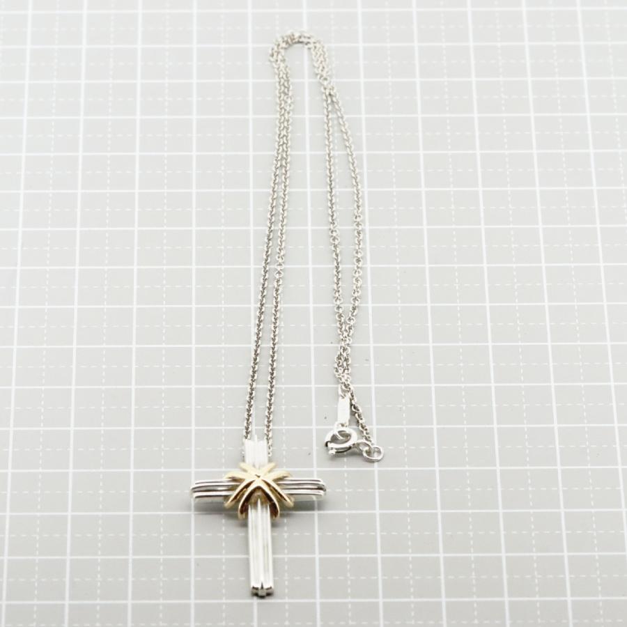 TIFFANY&Co.（ティファニー） シグネチャー クロス ネックレス K18YG