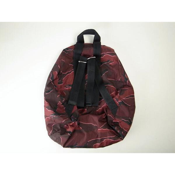 COACH コーチ 折りたたみリュック F31450 迷彩 カモフラージュ 赤  