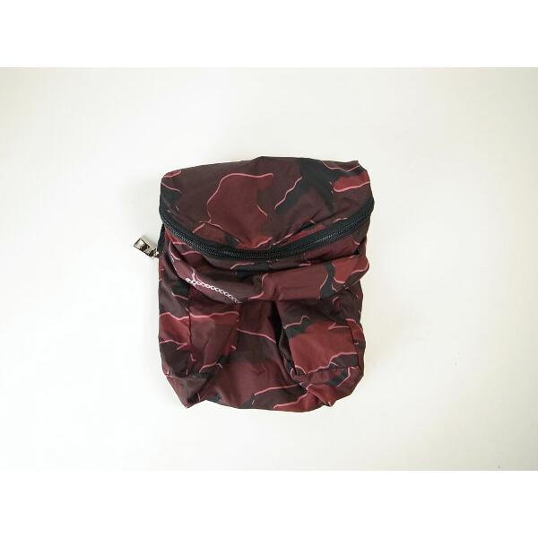 COACH コーチ 折りたたみリュック F31450 迷彩 カモフラージュ 赤  