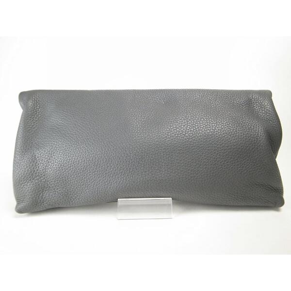 ESCADA エスカーダ クラッチバッグ グレー 灰色 質屋出品 : 質サイトウ  