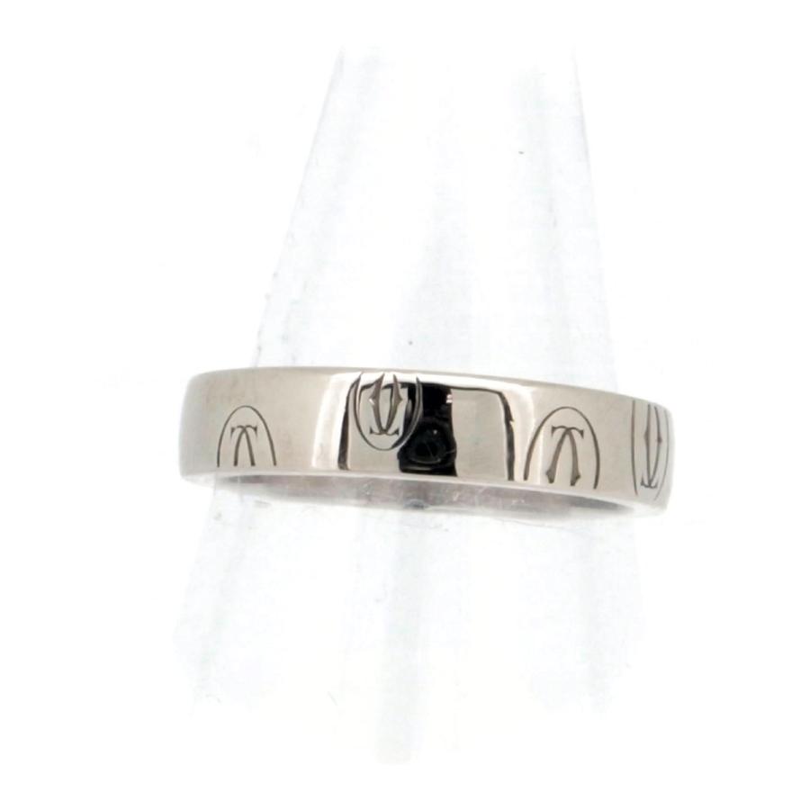 Cartier カルティエ ハッピーバースデー リング 指輪 8号 K18WG(18金