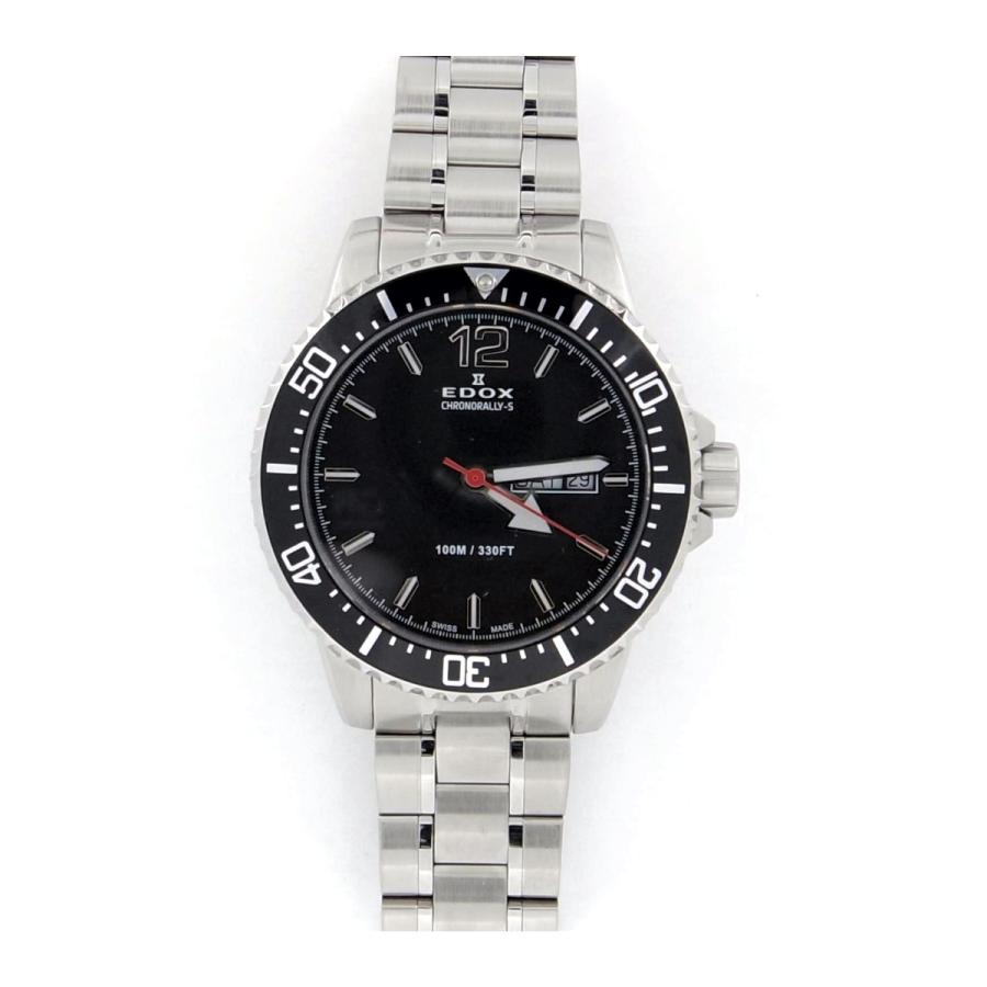 エドックス クロノラリーS デイデイト 84300 メンズ腕時計 質屋出品 :z1129:質サイトウヤフーショップ - 通販 -  Yahoo!ショッピング