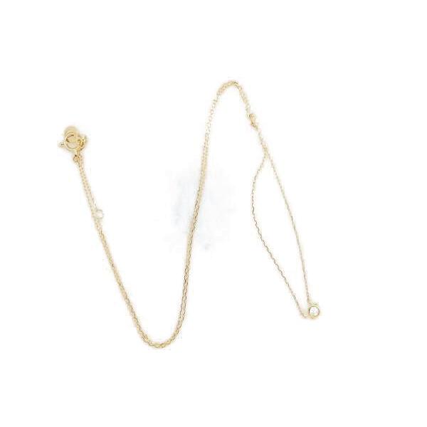 AHKAH アーカー アンプチネックレス ダイヤモンド 0.05ct 18金 AHKAH アーカー アンプチネックレス ダイヤモンド 0.05ct 18金