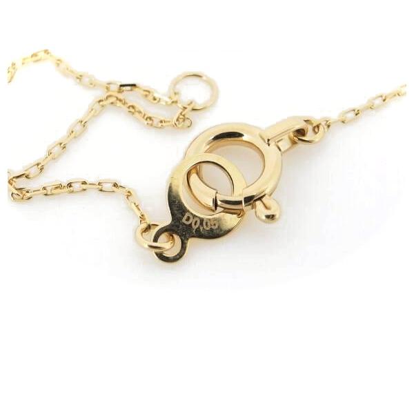 ◆お値下げ中◆AHKAH 18K YG ダイヤモンド ネックレス AHKAH アーカー アンプチネックレス ダイヤモンド 0.05ct 18金