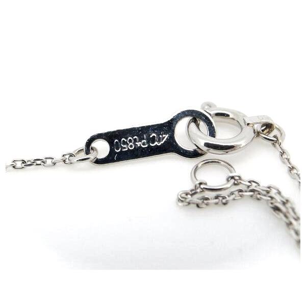 ヨンドシー ダイヤモンドネックレス ハートモチーフ PT850(プラチナ) 質屋出品_3