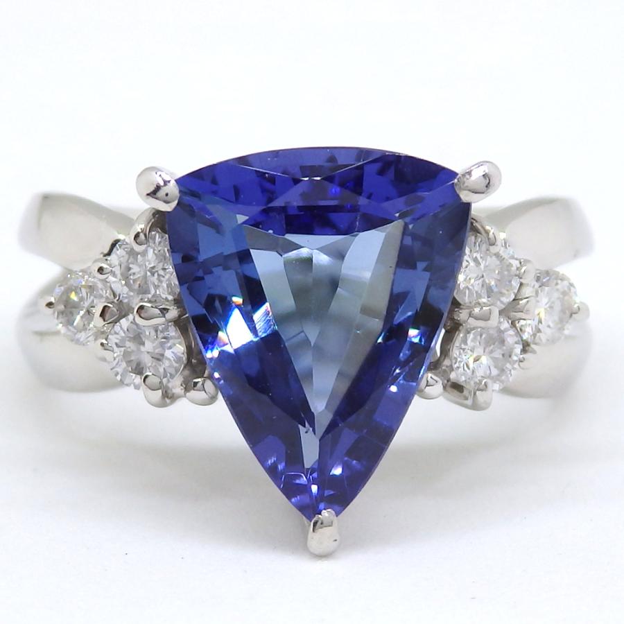 天然タンザナイト 天然ダイヤモンドリング プラチナ900 Pt900 楽天市場】Pt900 タンザナイト ダイヤモンド リング指輪 リング