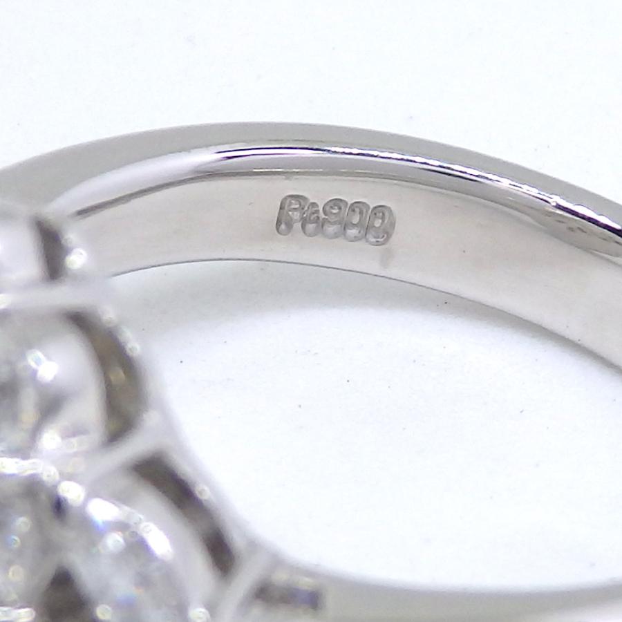 プラチナ　リングpt900 Pt900 プラチナ ダイヤモンド 1.36ct 1.024ct 指輪 鑑別書付 中古 美品