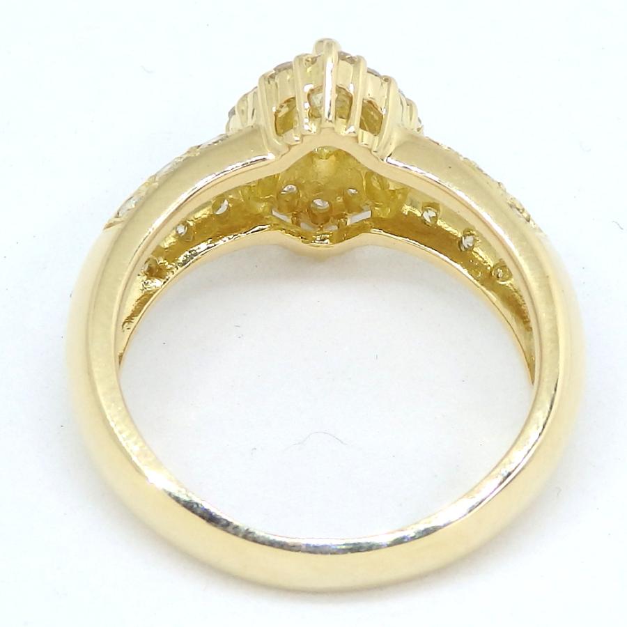 K18 ゴールド ダイヤモンド 0.42ct 0.66ct 指輪 美品 新品仕上済 :k20222-8:質タカラYahoo!ショップ - 通販