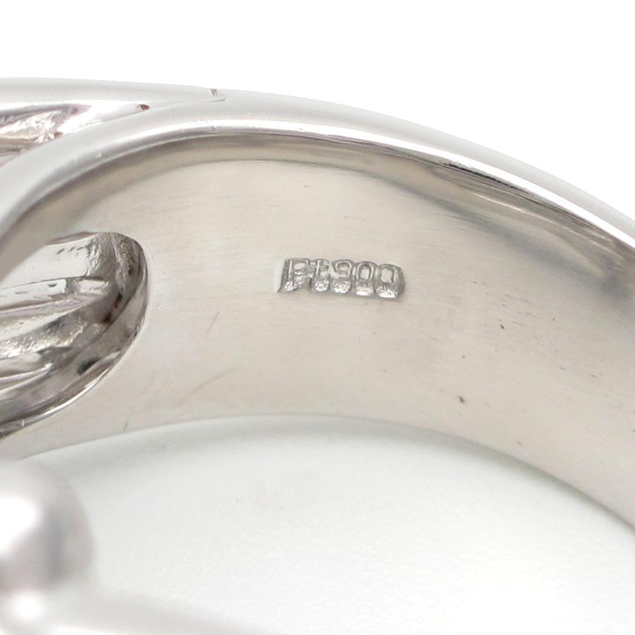 Pt900 プラチナ ダイヤモンド 1.00ct 指輪 ボリューム 中古 美品 新品 