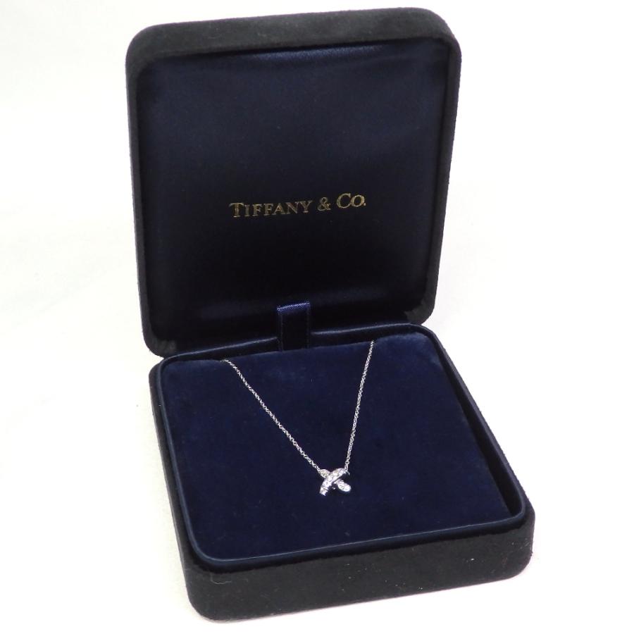 ティファニー クロスステッチ ダイヤモンド Pt950 TIFFANY&Co. TIFFANY&Co. TIFFANY＆CO（ティファニー）クロスステッチ Pt950