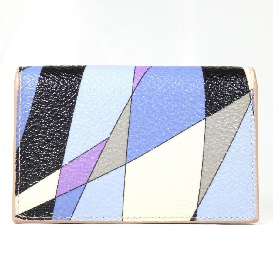 【未使用】EMILIO PUCCI 名刺入れ エミリオプッチ カードケース エミリオプッチ カードケース 名刺入れ 財布 ブランド