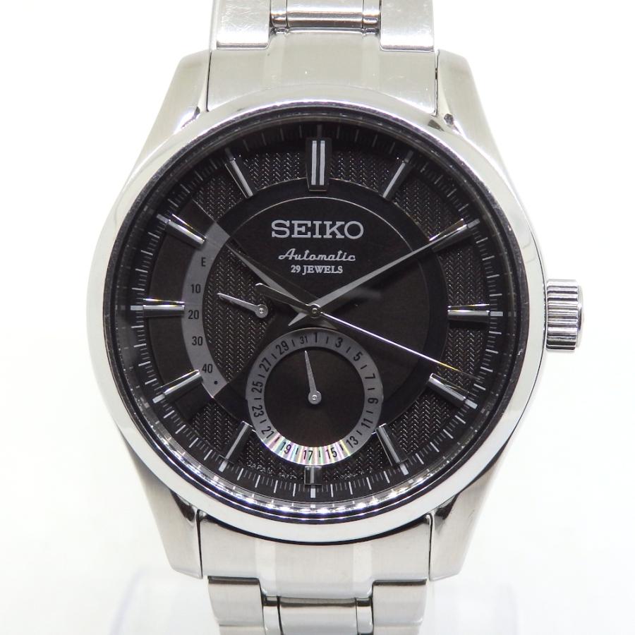 SEIKO セイコー プレザージュ 自動巻 パワーリザーブ 29石 29JEWELS 6R27-00A0 SARW003 メンズ 腕時計｜7takara｜02