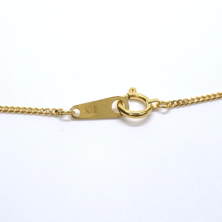 K18 ゴールド ダイヤモンド 1.00ct ペンダント付ネックレス 1点留 1 