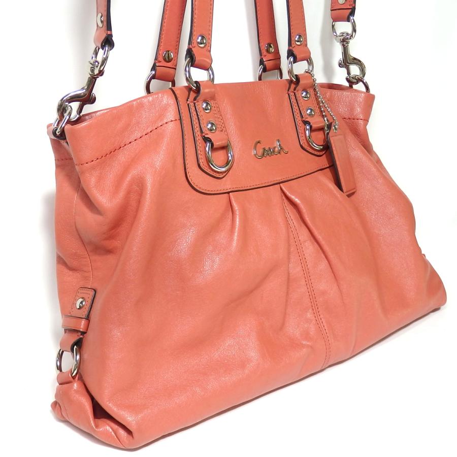 COACH】コーチ キャリオールトートバッグ F15513 2WAY レザー