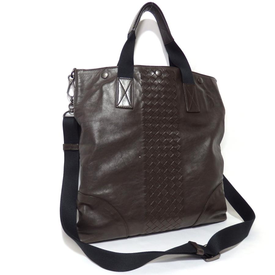 お*が様 ボッテガべネタ　ツーウェイイントレチャートレザーバック BOTTEGA VENETA 【BOTTEGA VENETA】ボッテガ・ヴェネタ 2WAY