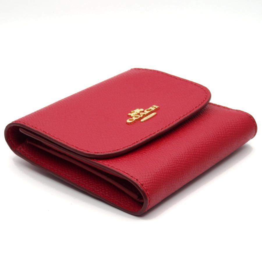 COACH 【COACH】コーチ 三つ折り 財布 レザー 中古 美品 質屋