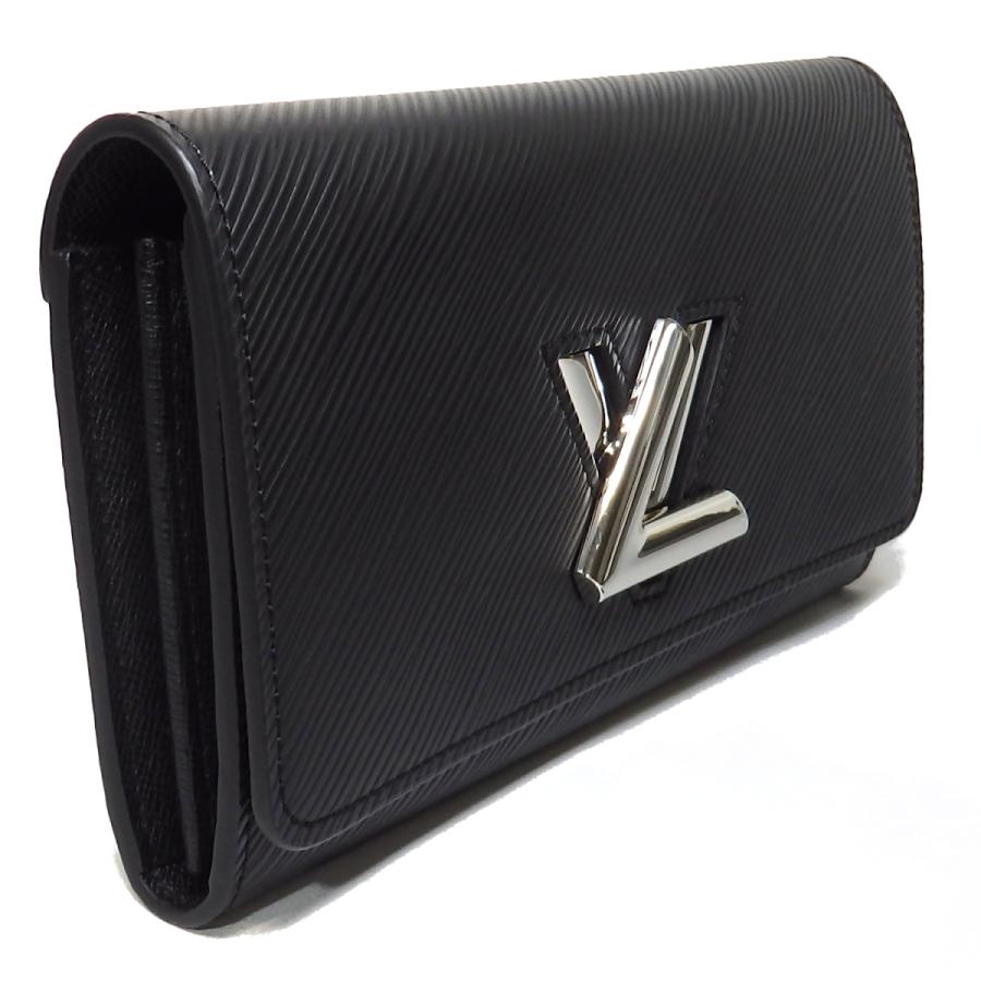ルイヴィトン ポルトフォイユ ツイスト エピ M68309 長財布 中古 ルイヴィトンポルトフォイユツイスト 14127 黒 レディース