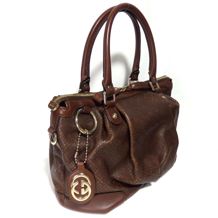 GUCCI】 グッチ スーキー ハンドバッグ 247902 502752 レザー 